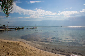 Beautiful sky in Belize