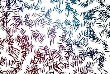 Dark red vector background with straight lines.