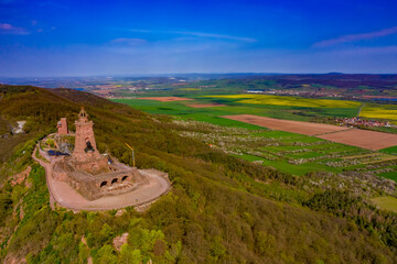 Kyffhäuser Denkmal Thüringen | Luftbilder von Kyffhäuser Denkmal in Thüringen