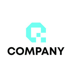 letter Q data logo 