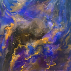 Liquid marble texture. Fluid art. Abstract painting, background for wallpapers, posters, cards, invitations, flyer, websites, design Modern painting handmade background. Vector