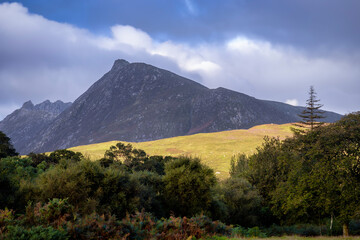 view of Goatfell on Arran from Sannox