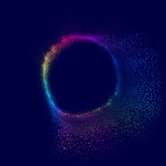 abstract background with circles