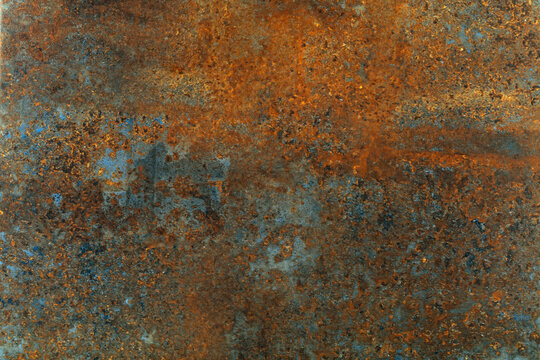 Rusty metal background.