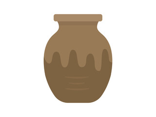 骨董品の壺のイラスト