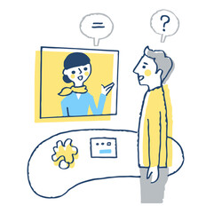 非接触型ディスプレイ案内