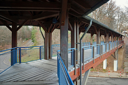 Fu&szlig;g&auml;ngerbr&uuml;cke Waldbronn