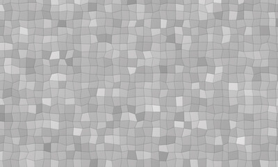  irregular square tile mosaic in gray tones.