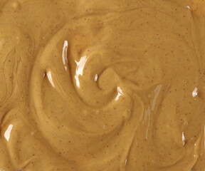 Peanut butter background and texture