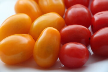 cherry tomatoes on the market