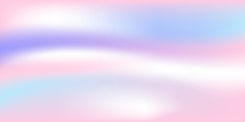 Hologram light gradient. Holographic abstract background. Trendy creative vector cosmic gradient. Vector illustration.