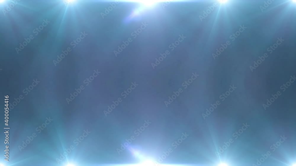 Poster flash show scene spotlight background/ 4k animation of cool loopable visual effect of flash spotligh