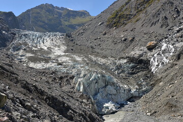 Fox Glacier on South Island New Zealand