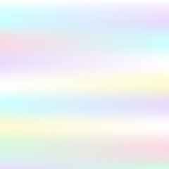 Holographic abstract background. Hologram light gradient. Trendy creative vector cosmic gradient. Vector illustration.