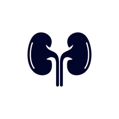 Kidney logo design vector template, Organs logo design concept, Icon symbol