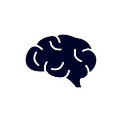Fototapeta na wymiar Brain logo design vector template, Organs logo design concept, Icon symbol
