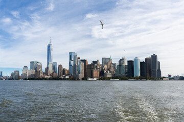 Naklejka premium Skyline,New York