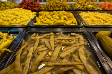 Organic Turkish style lemon and vinegar pickles