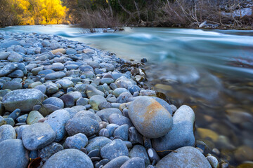 Salazar river, Foz de Arbayún, Salazar river, Navarra, Spain, Europe