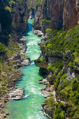 Foz de Lumbier, Salazar river, Navarra, Spain, Europe