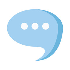 speech bubble message communication icon