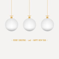 New Year - Christmas - Decoration Balls