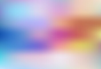 Light Blue, Yellow vector blurred background.