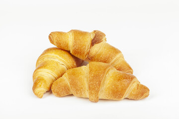 croisant on the white background