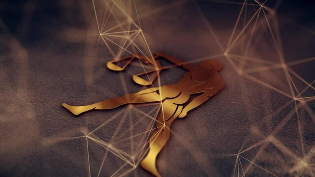 Libra Zodiac Sign. High quality 4k footage