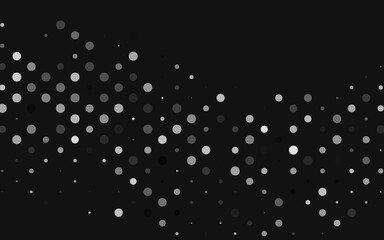 Light Silver, Gray vector layout with circle shapes.