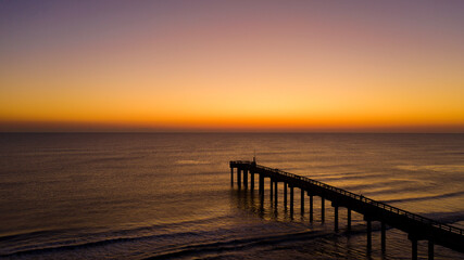 Fototapeta premium sunset on the beach