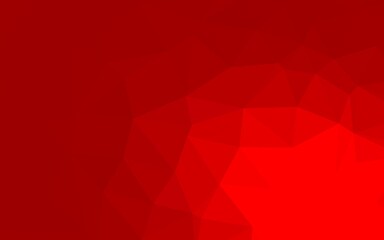Light Red vector low poly layout.