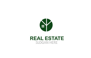 Tree Real Estate Logo Design