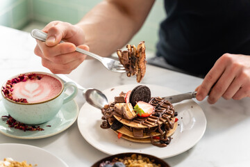 Colourful, bright food photography 