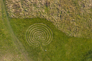 Nahaufnahme einer des Initiationszeichen in Form eines Baumes in Kallmünz Kallmuenz des Kraftortes...