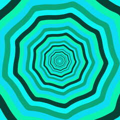 An abstract psychedelic burst shape background image.