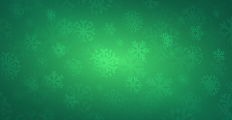 Arrière-plan festif de Noël avec des flocons de neige
