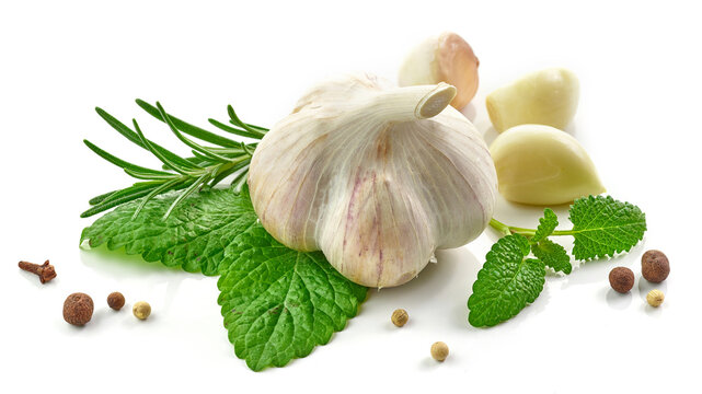 composition of garlic and spices