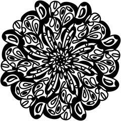 Mandala, flower pattern