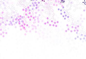 Light Pink vector texture with artificial intelligence concept.
