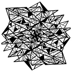 Mandala, geometric pattern