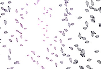 Light Pink vector hand painted background.