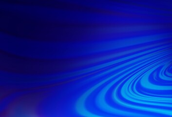 Light BLUE vector template with lines, ovals.