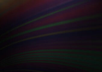 Fototapeta premium Dark Silver, Gray vector blurred shine abstract background.