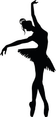 Ballet Art Silhouette