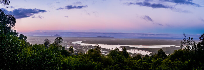 Morning View of Noosa from the Laguna Lookout © Michael