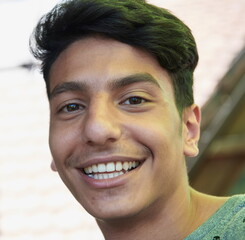 Obraz premium middle eastern trendy student portrait