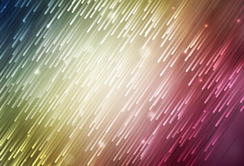 Light Green, Red vector layout with flat lines.