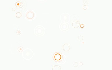 Light Green, Red vector template with circles.