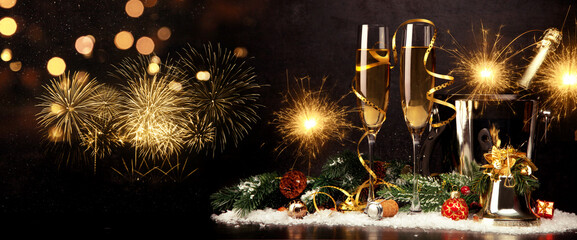 Champagner zum Fest